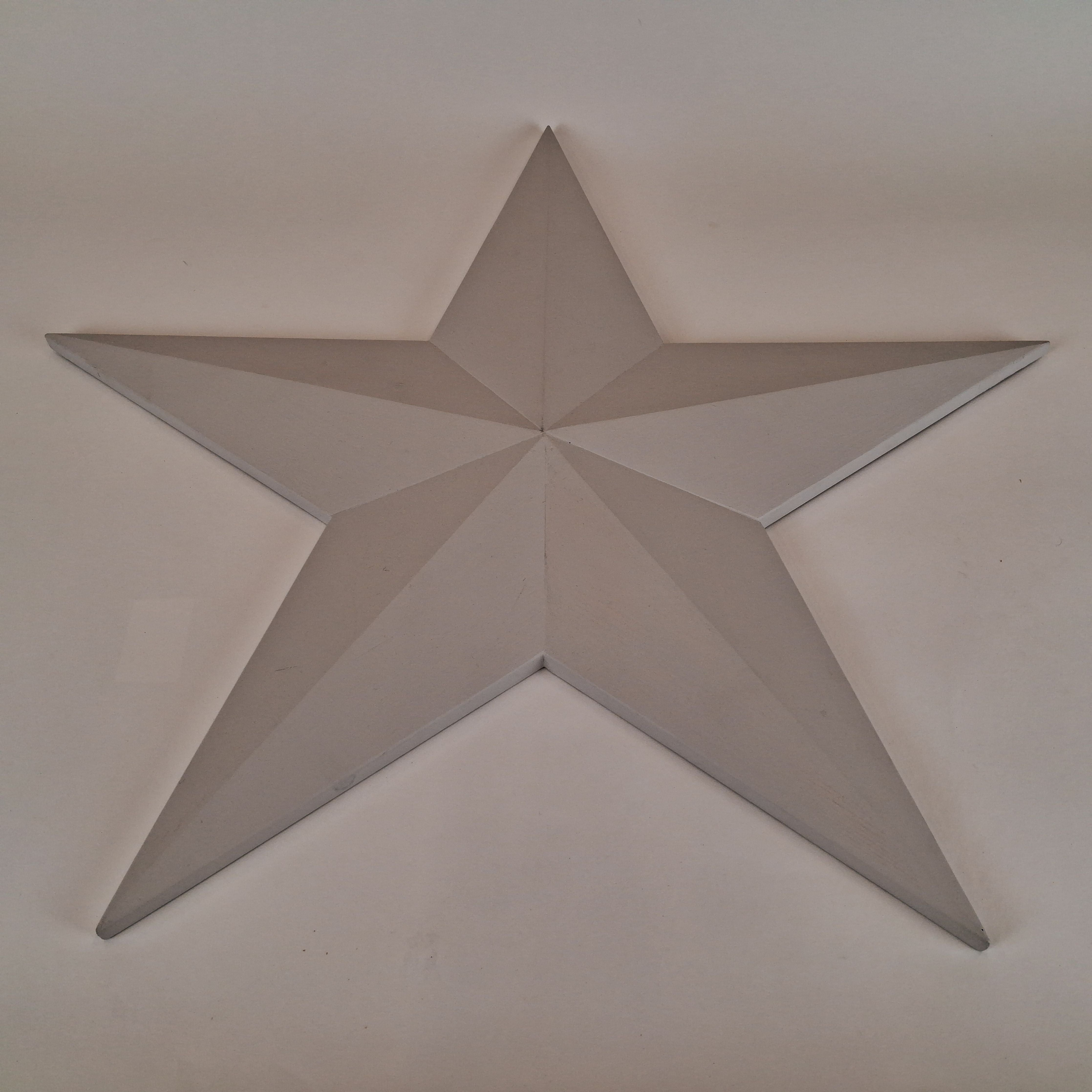 Barn star large white £38