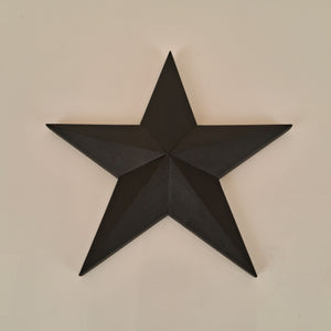 Barn star small black £26