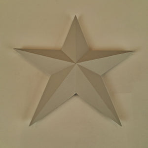Barn star small white £26