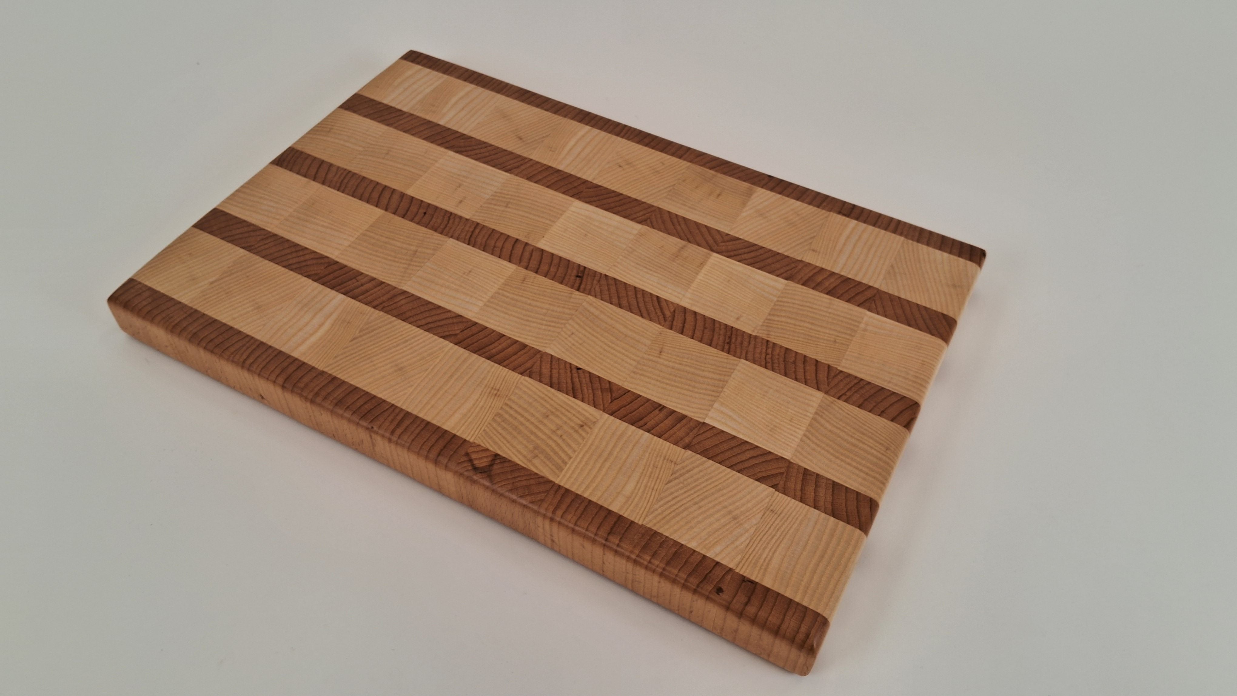 Chopping board premium end grain beech/ash £65