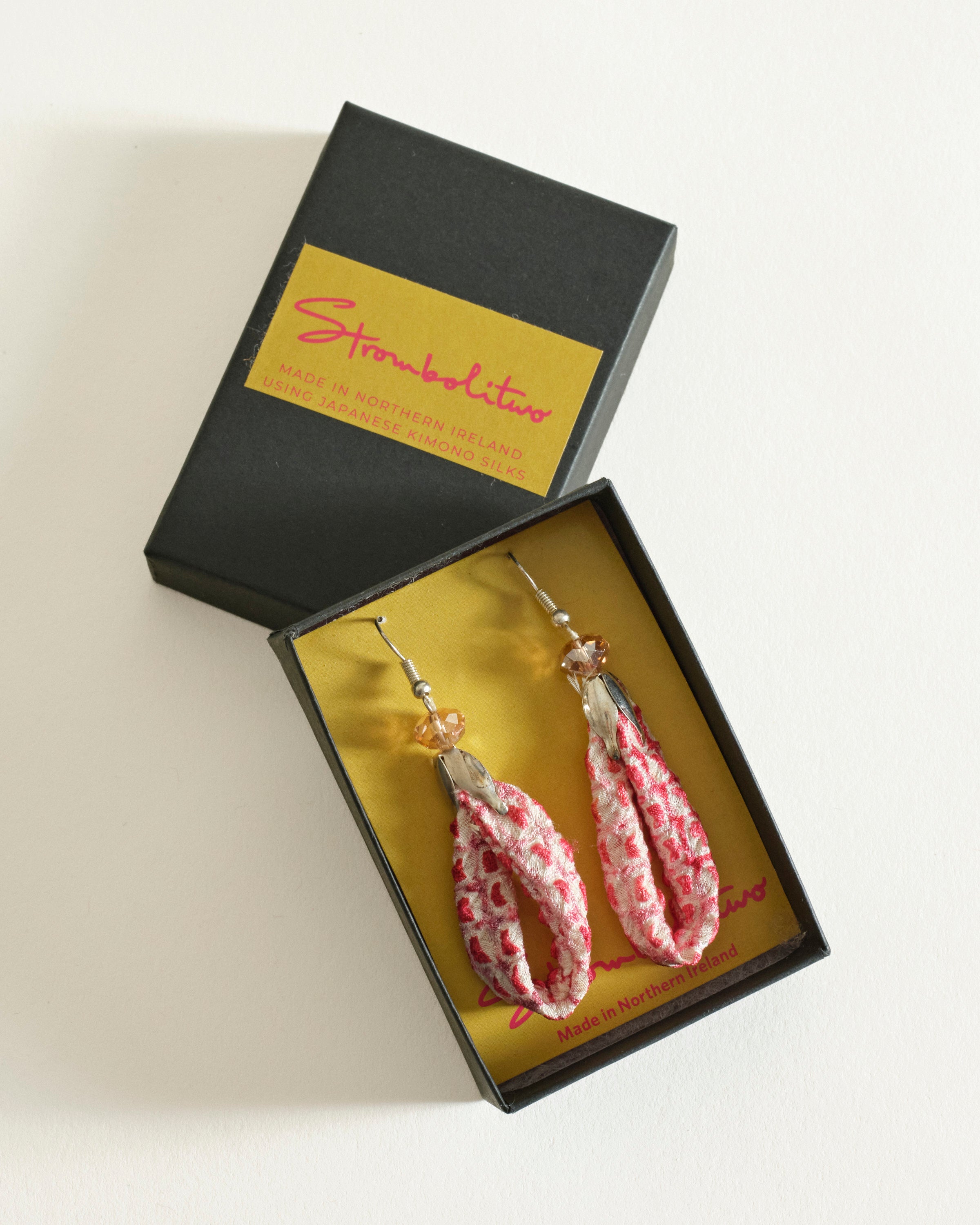 Silk Drop Earrings