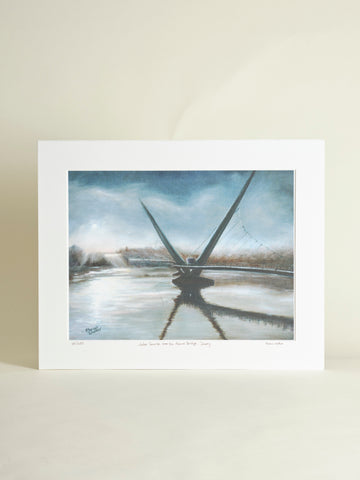 Winter Sunrise over the Peace bridge, Derry