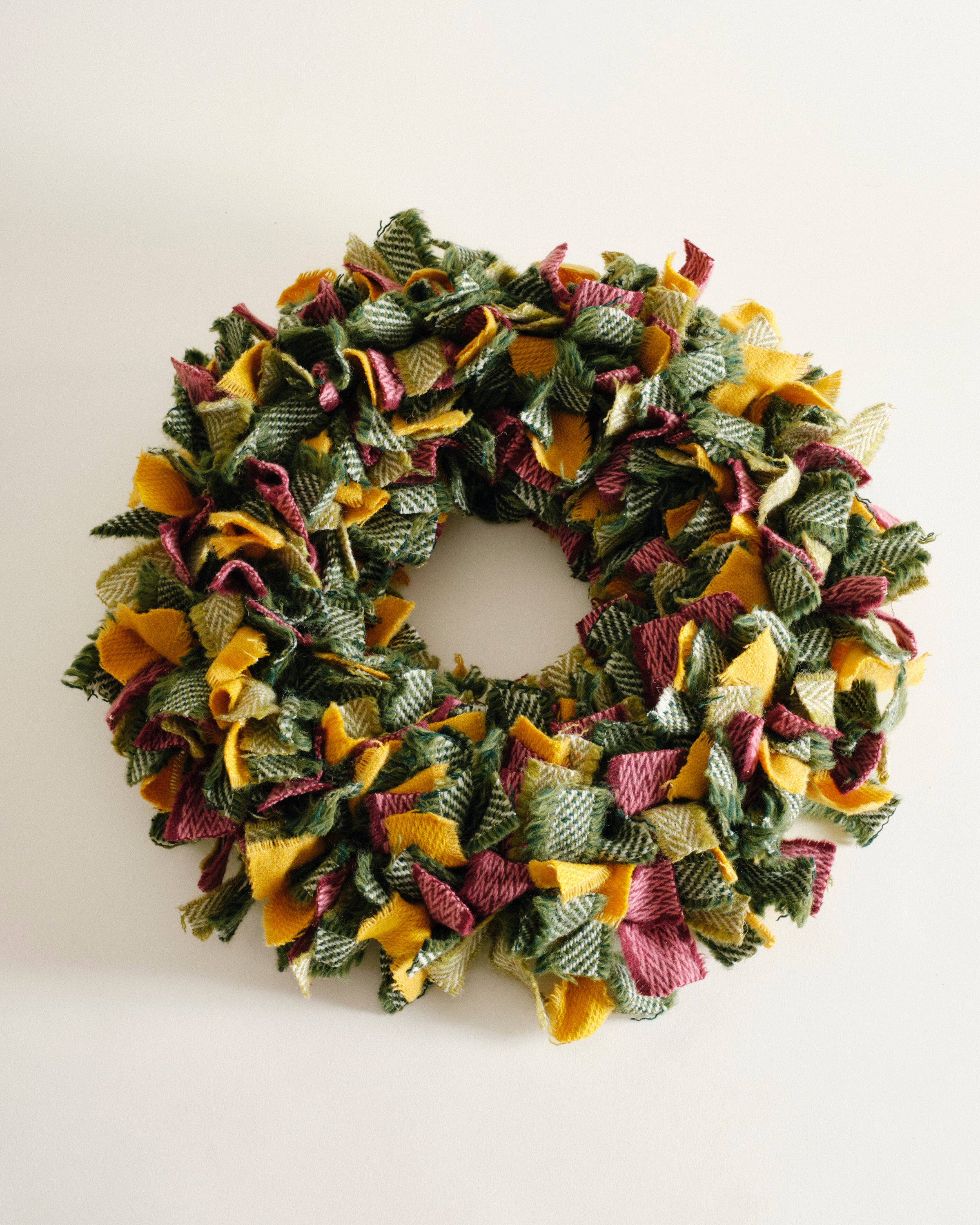 Luxury Tweed Wreath