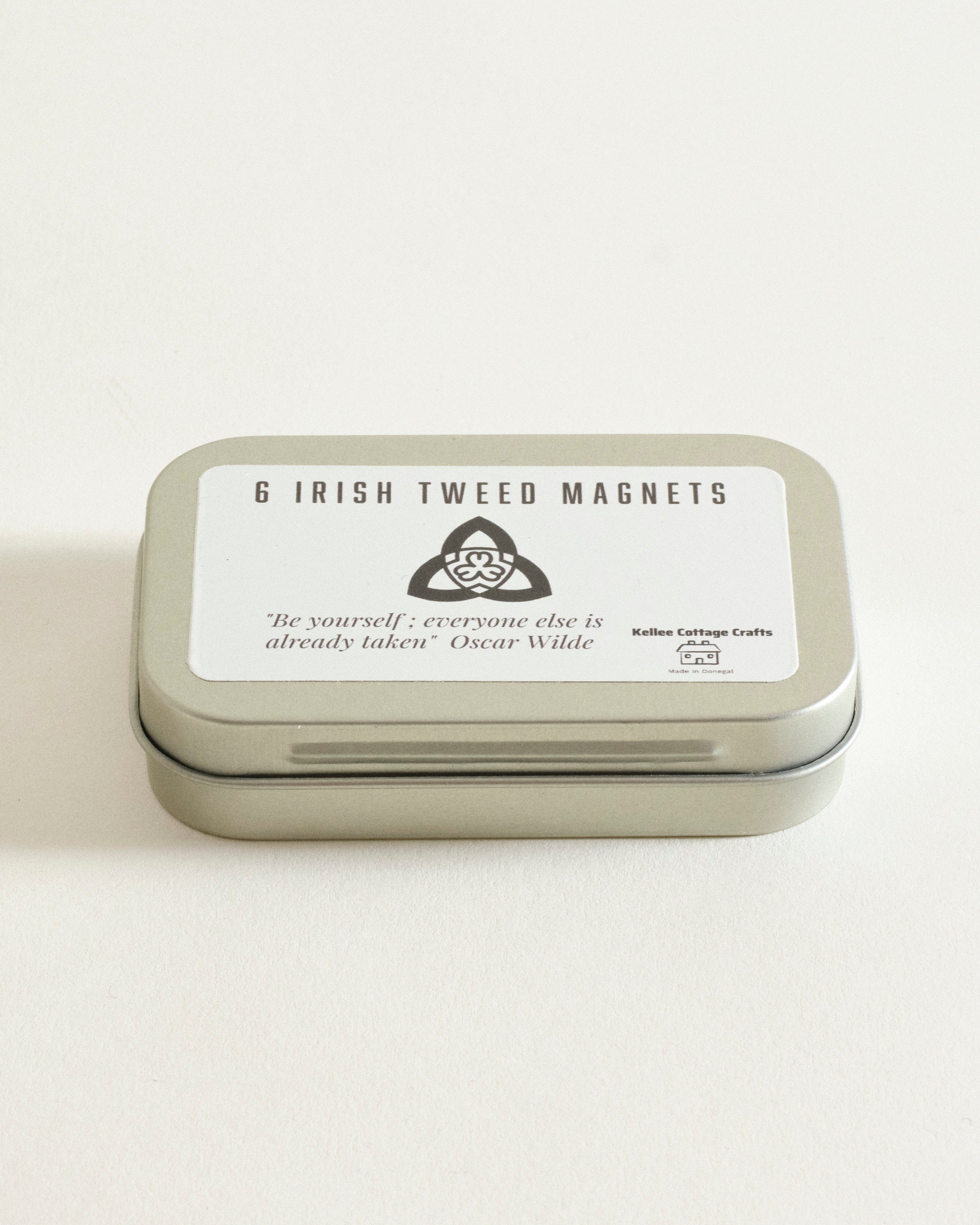 Tin of Tweed Magnets