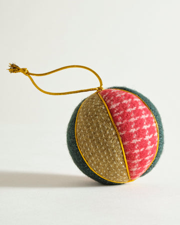 Luxury Tweed Bauble