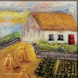 Cottage & Hay Greeting Card