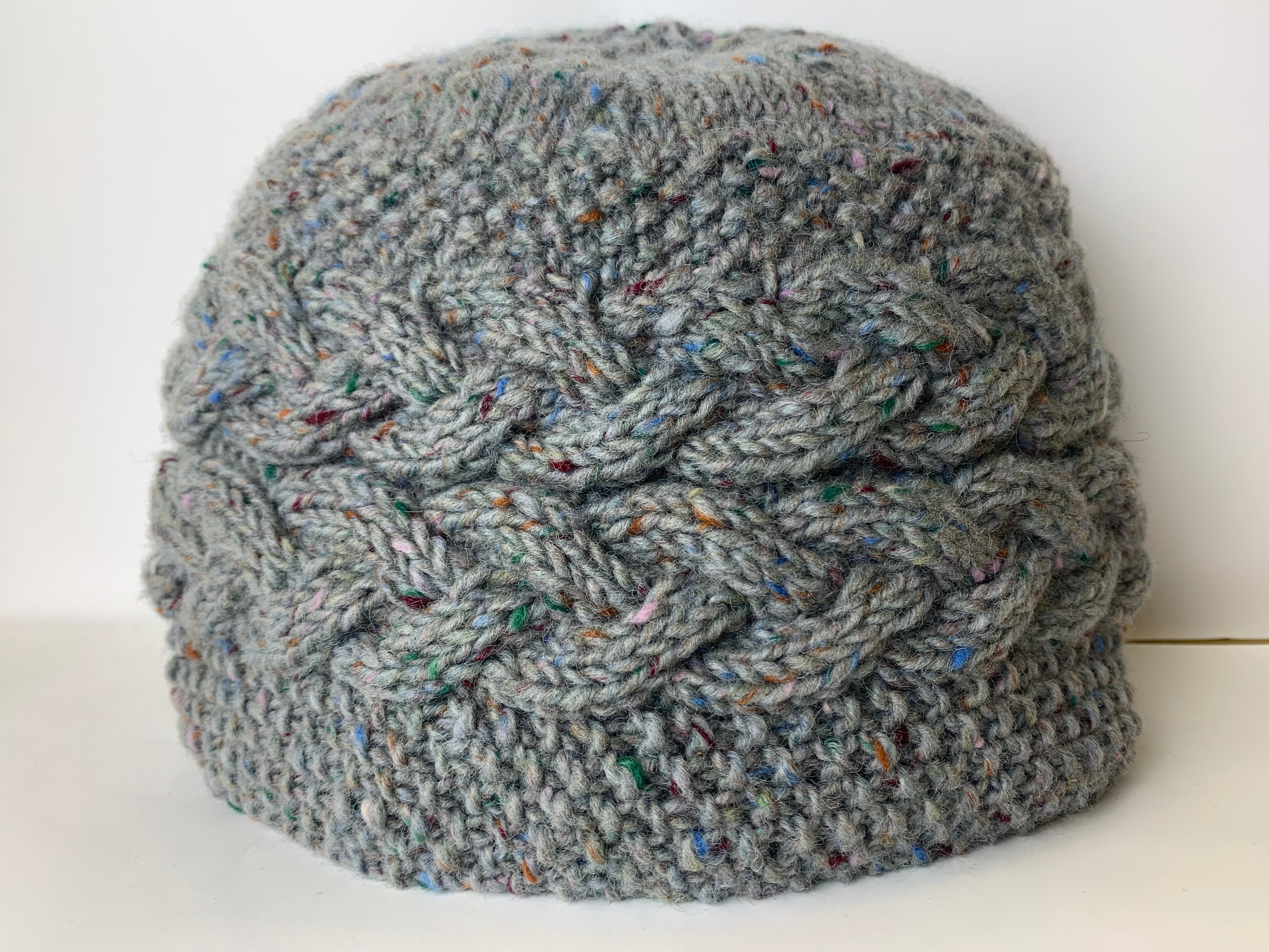 Celtic Kate Cabled Hat in Wool