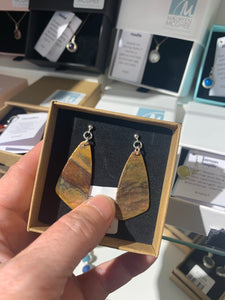 Copper Earrings Rectangular / Small Teardrop £25
