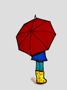 Umbrella Girl - painted