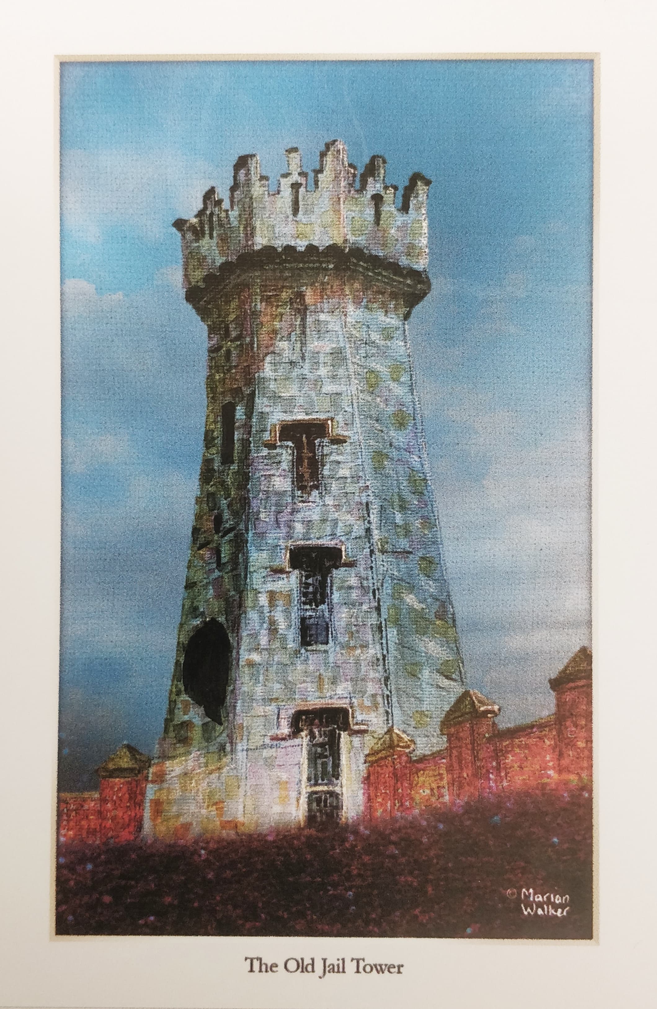 The Old Jail Tower, Inspired Derry framed print small